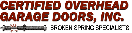Certified Over Head Garage Doors